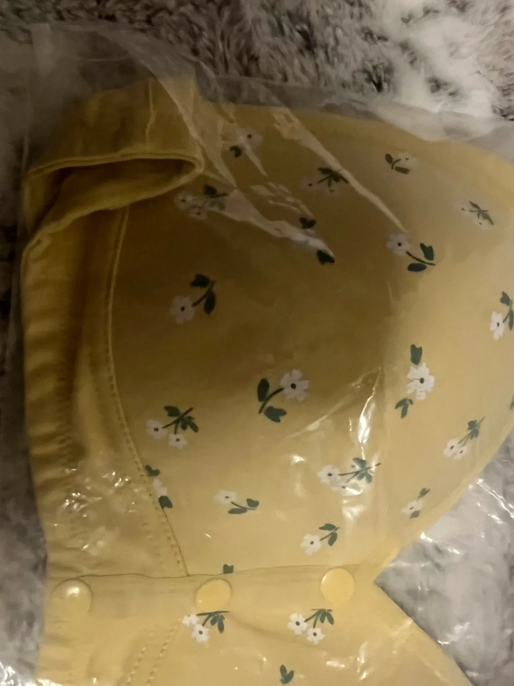 NWT Daisy Bra-Ultimate Lift-Yellow Floral Front Closure Bra - Yellow-XL - Picture 2 of 5